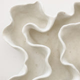 Sculpture #86 Matte Pearl White/White Sculpture Oyster Platter