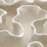 Sculpture #86 Matte Pearl White/White Sculpture Oyster Platter