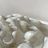 Sculpture Oyster Platter 121 Earthen Whisper/Brown