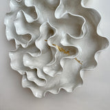 The Golden Faultline Wall Sculpture