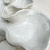 On The Rocks Oyster Platter White Gloss/White