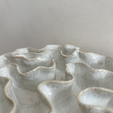 Sculpture Oyster Platter 119 Sea Mist/White