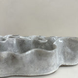 Sculpture Oyster Platter 123 Terra Speckle/Brown