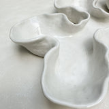 On The Rocks Oyster Platter White Gloss/White