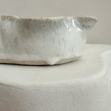 Sculpture Oyster Platter 119 Sea Mist/White