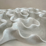 Sculpture Oyster Platter White Gloss Oval