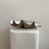 Ceramic Clam Shell #3 Textured