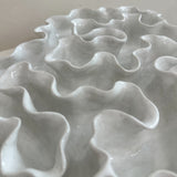 Sculpture Oyster Platter White Gloss Oval