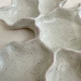 Harbour Oyster Platter Mint Seafoam Speckle Half-Dozen