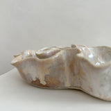 Sculpture Oyster Platter 118 Floral Reverie/White