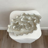 Sculpture Oyster Platter 121 Earthen Whisper/Brown