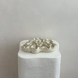 Sculpture Oyster Platter 125 Ocean Mineral/White