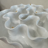 Gold Caviar Sculpture Oyster Platter Round