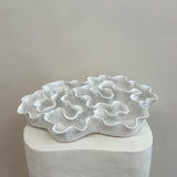 Sculpture Oyster Platter White Gloss Oval