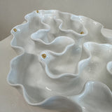 Gold Caviar Sculpture Oyster Platter Oval