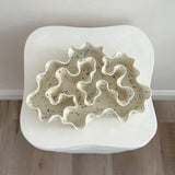 Sculpture Oyster Platter 125 Ocean Mineral/White