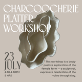 Ceramic Charcoocherie Platter Workshop 23 July 2026