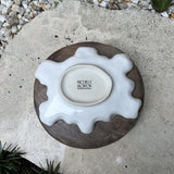 Elevated Harbour Oyster Platter Gloss White Dozen