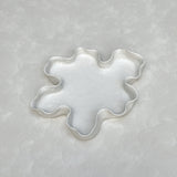 Sculpture #70 Pure White Sculpture Oyster Platter