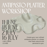 Ceramic Antipasto Platter Workshop