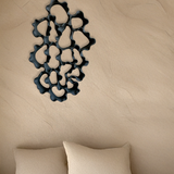 Obsidian Bloom Wall Sculpture